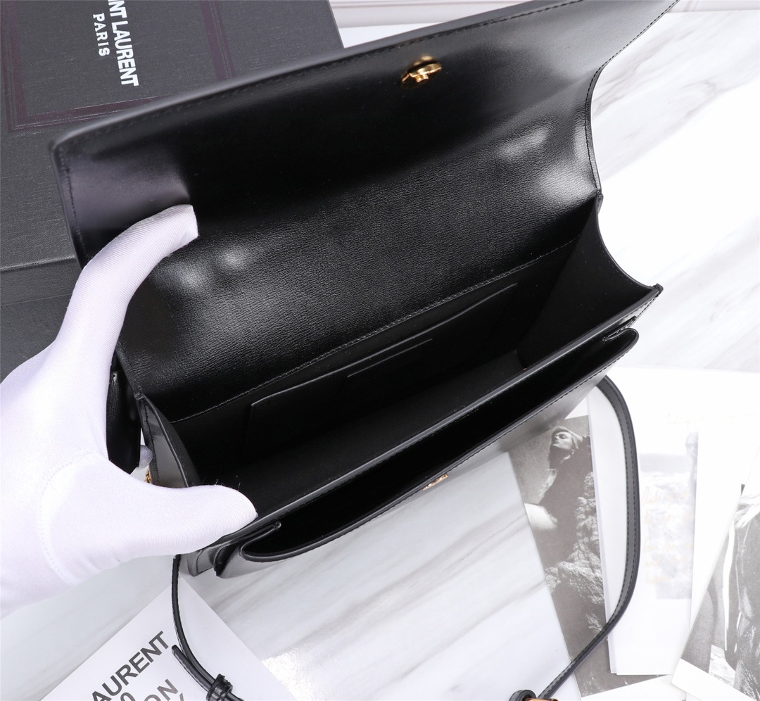 Y*SL Bag Top Quality 25*18*5CM