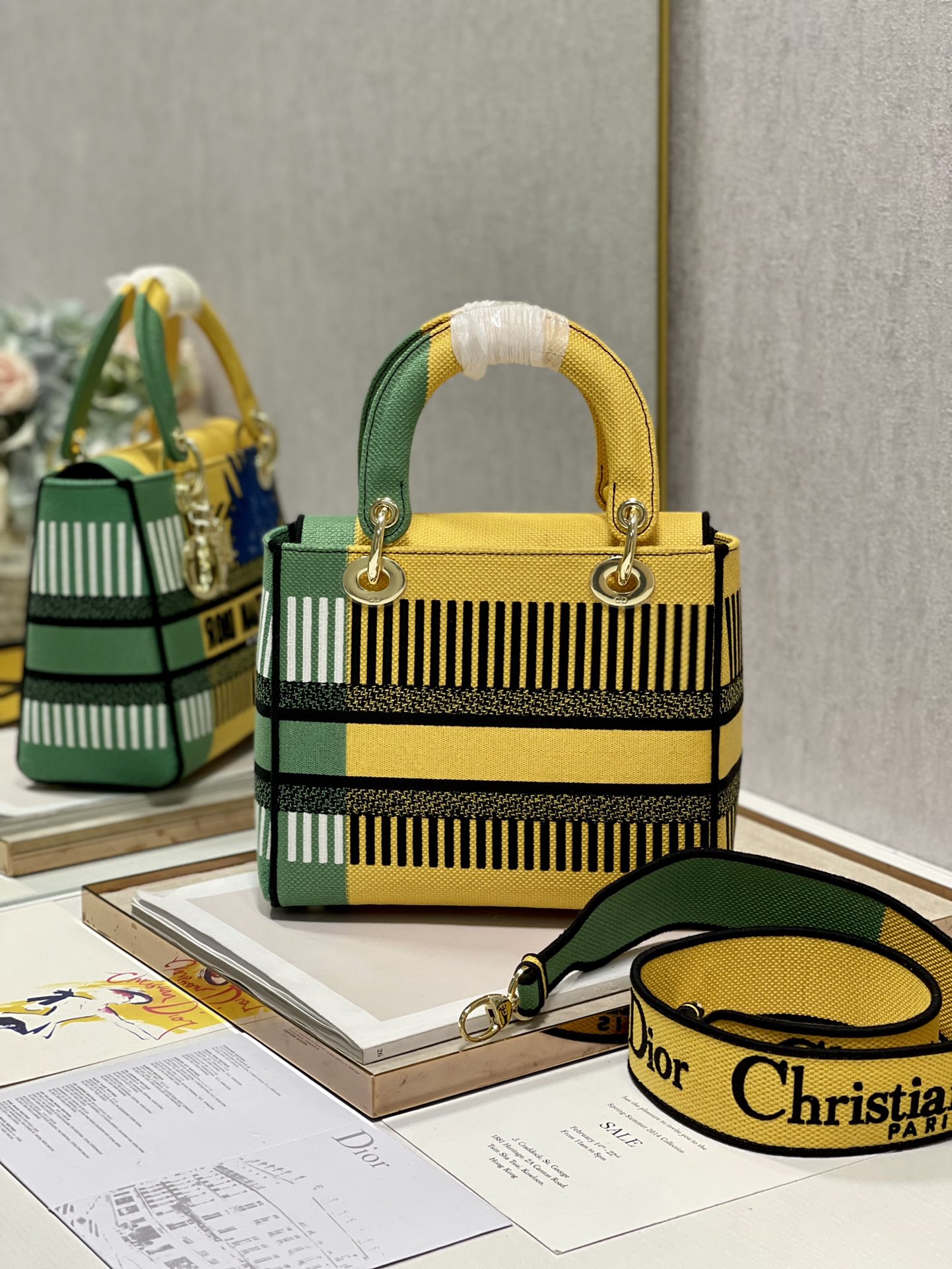 D*ior Bag Top Quality 24*20*11CM