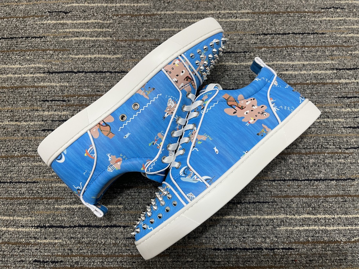 Men Women C*hristian L*ouboutin Top Sneaker