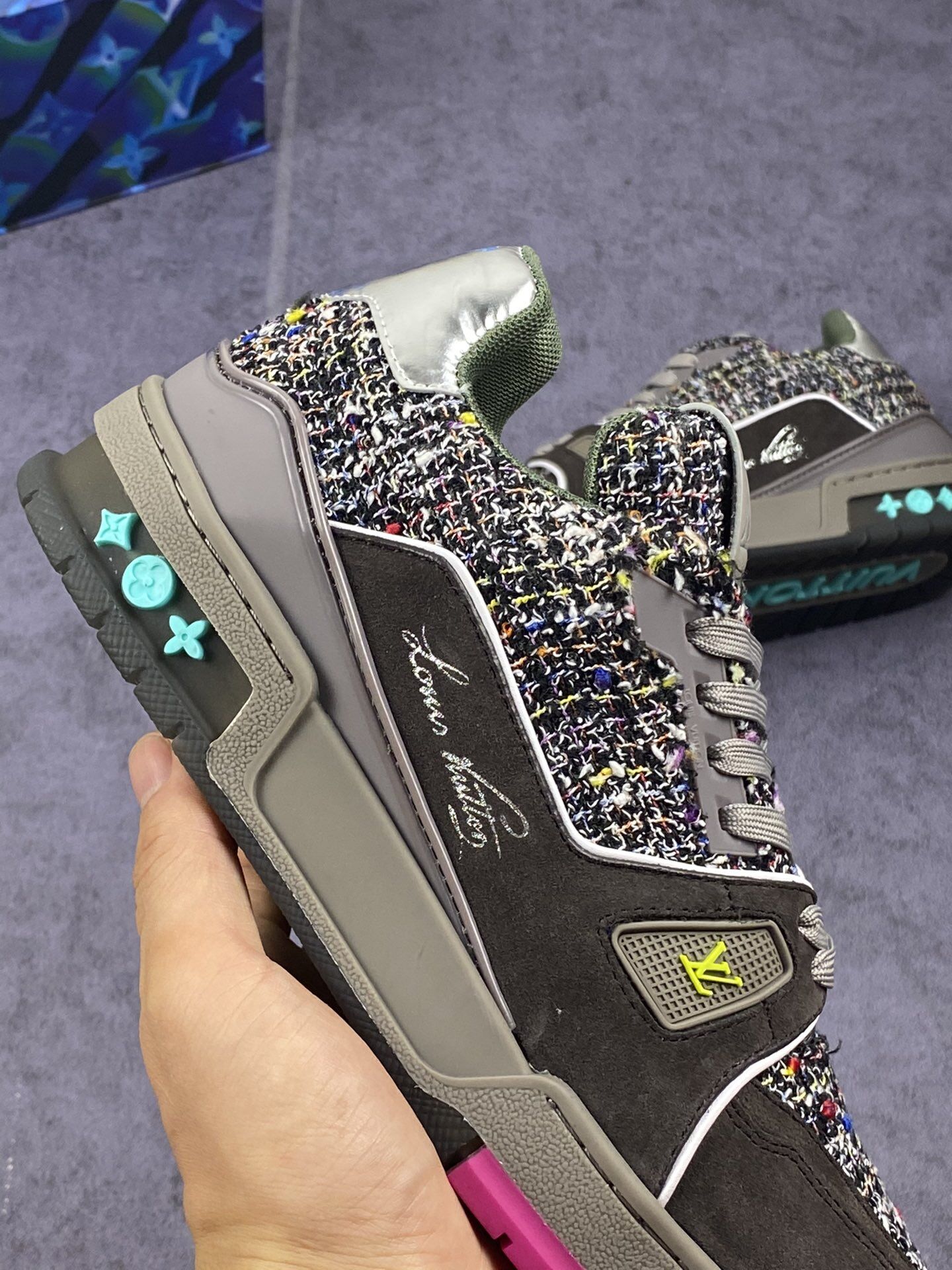 Men L*ouis V*uitton Top Sneakers