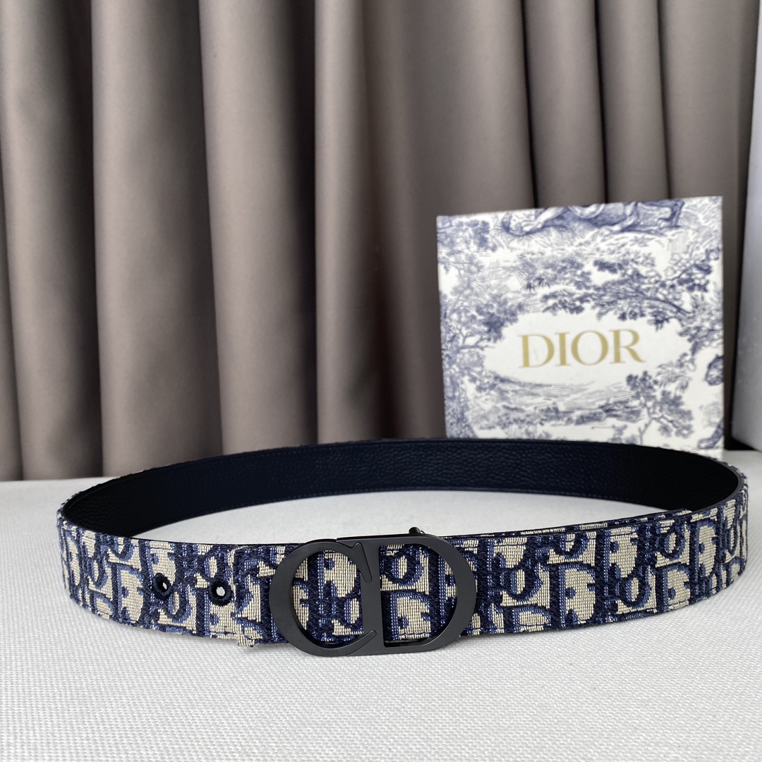 D*ior Belts Top Quality 35MM