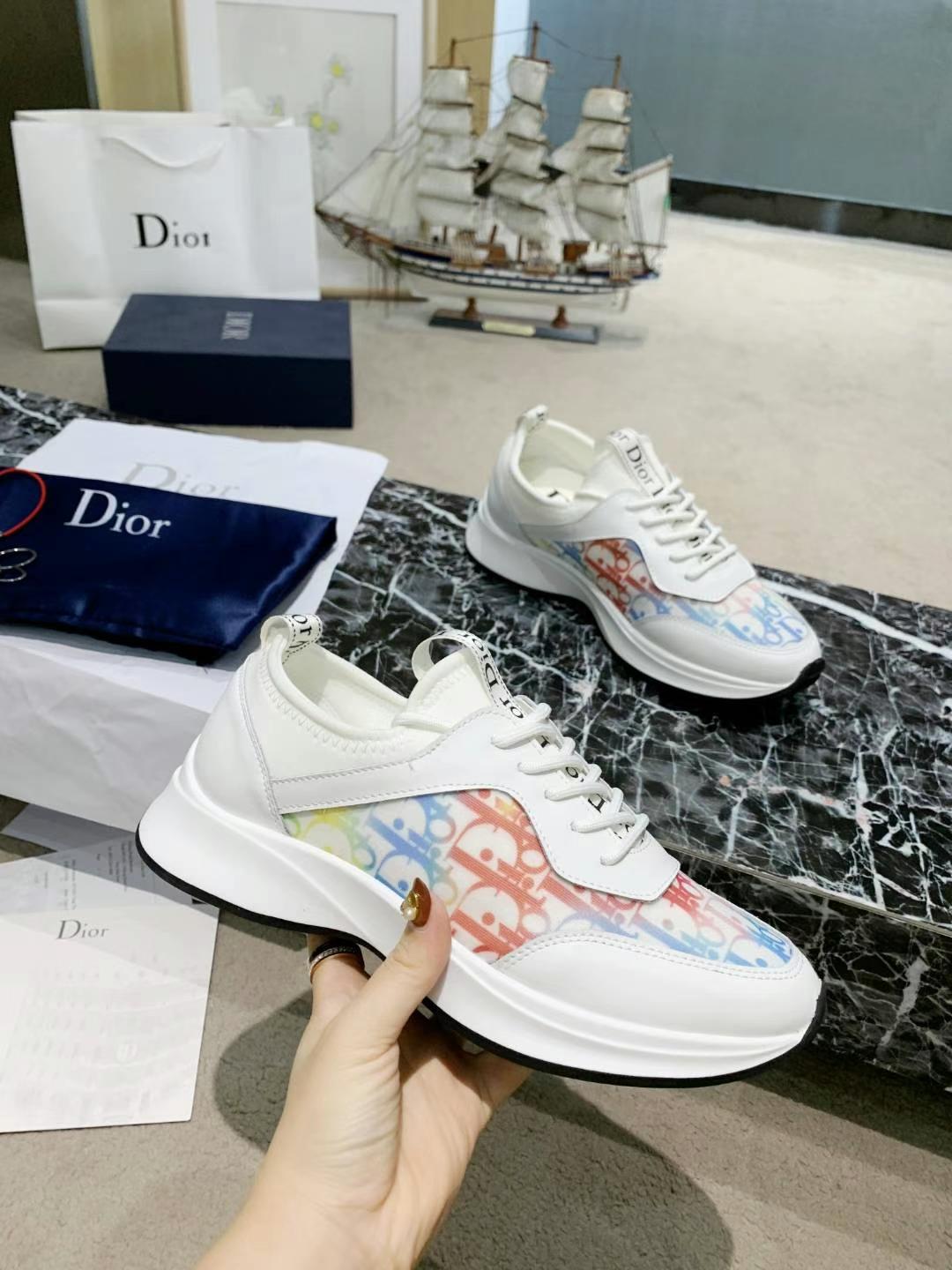 Men Women D*ior Top Sneaker