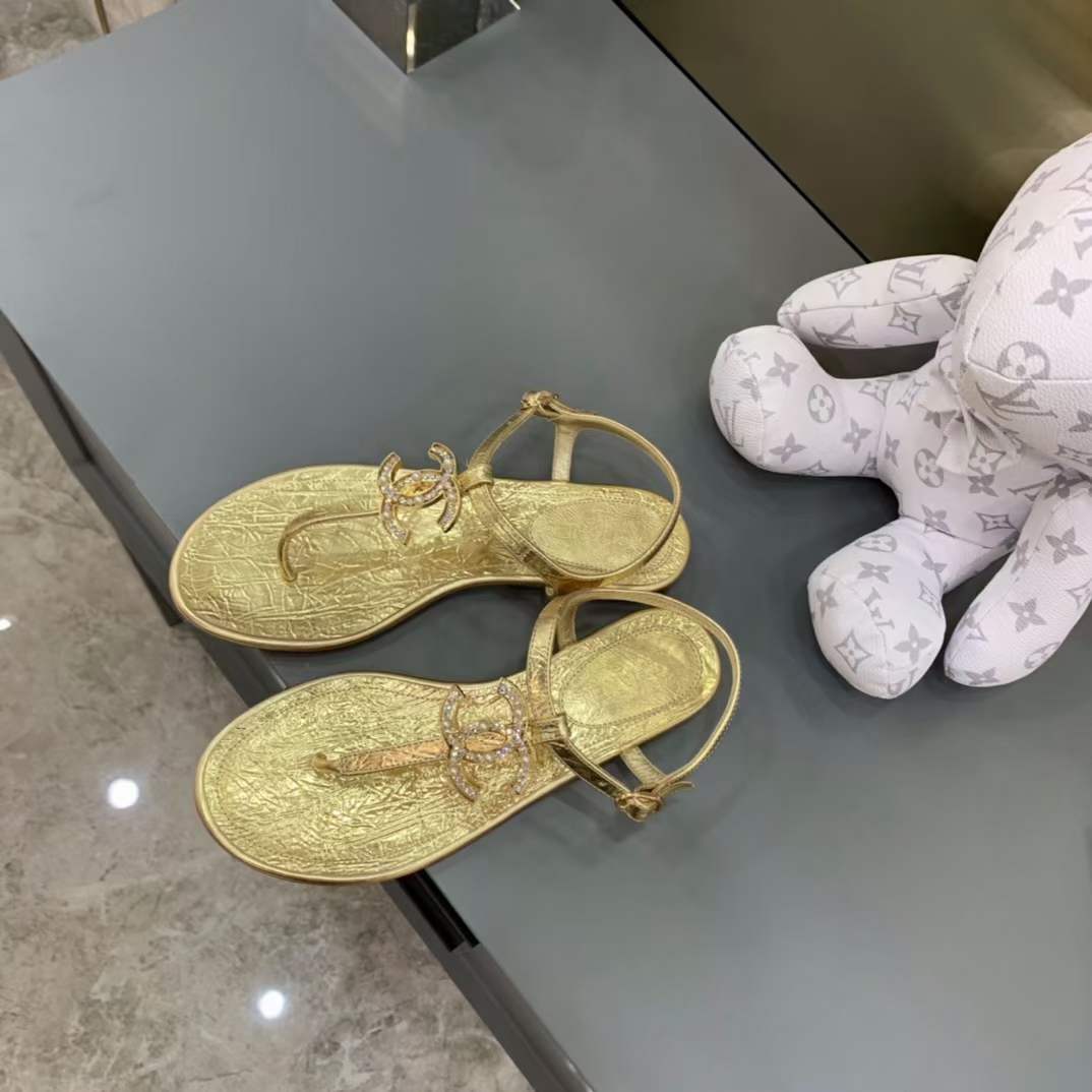 Women C*hanel Top Sandals