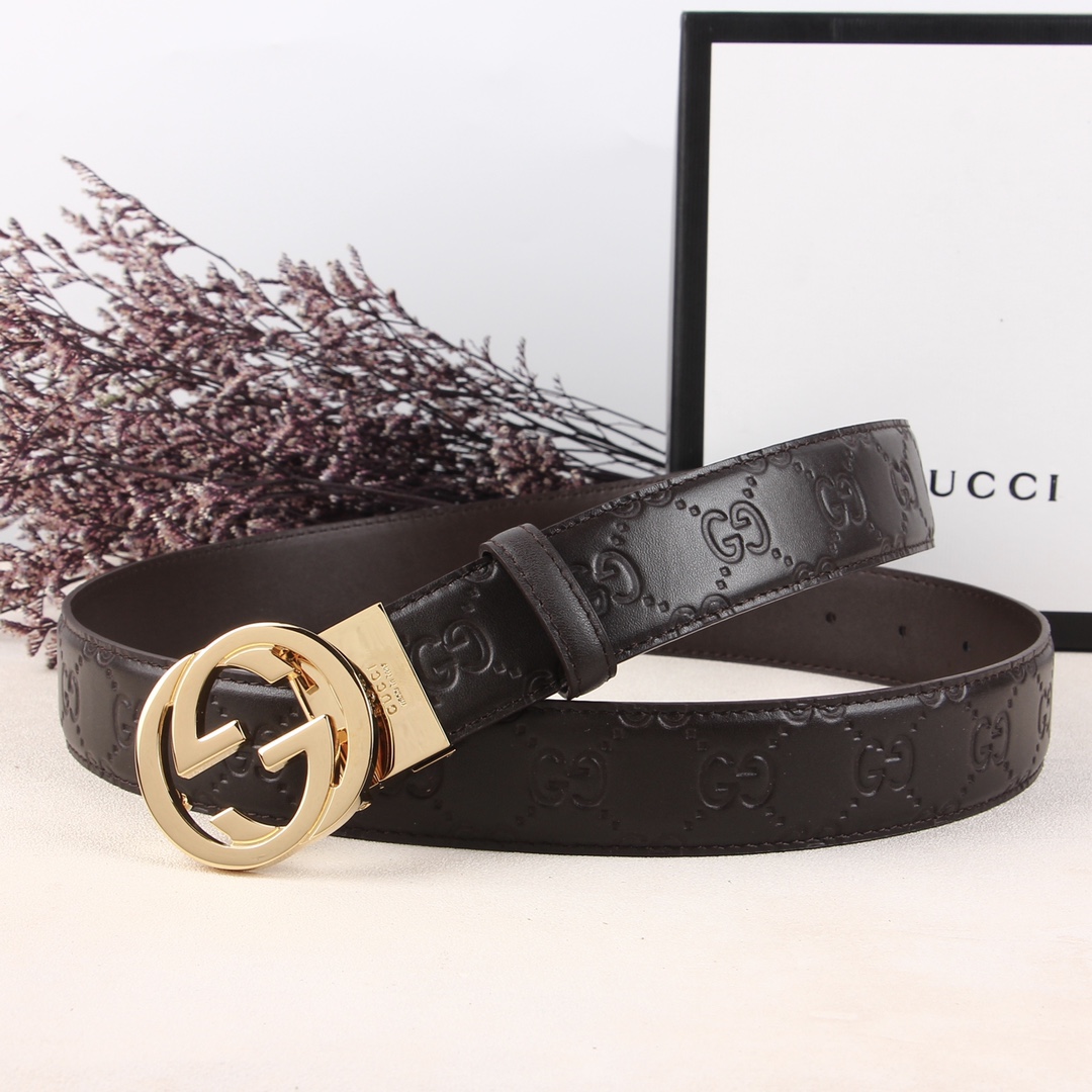 G*ucci Belts Top Version 35MM