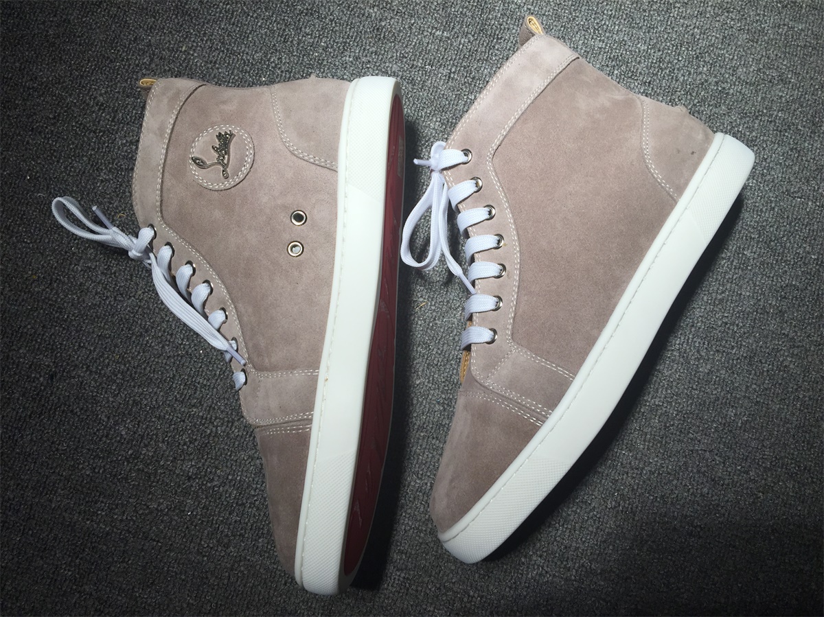 C*ristian L*uboutin Suede Leather Sneaker