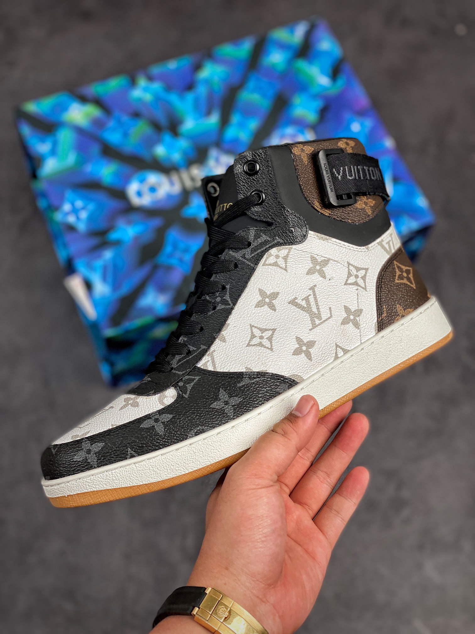 Men L*ouis V*uitton Top Sneaker