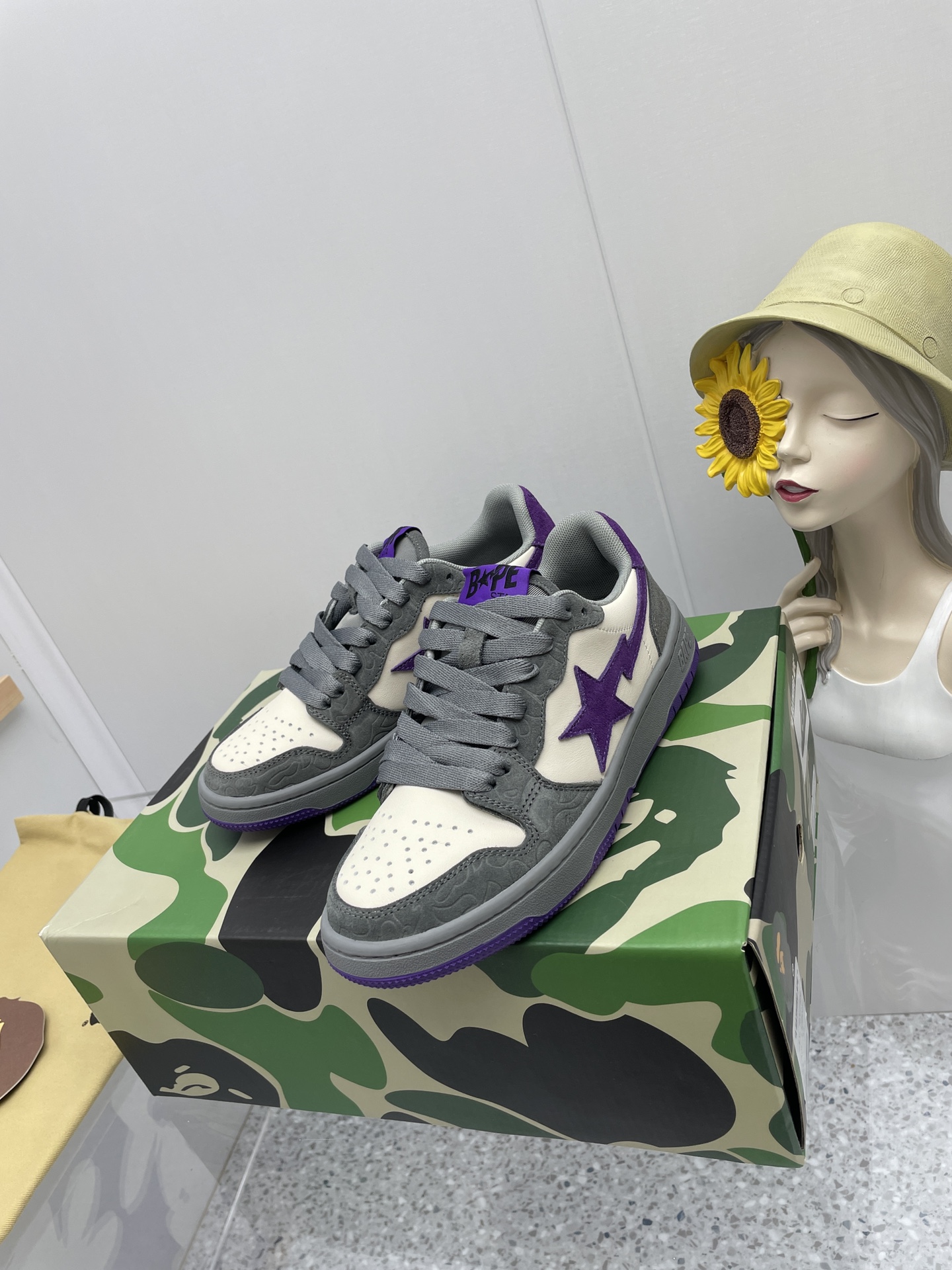 Men Women B*ape Top Sneaker