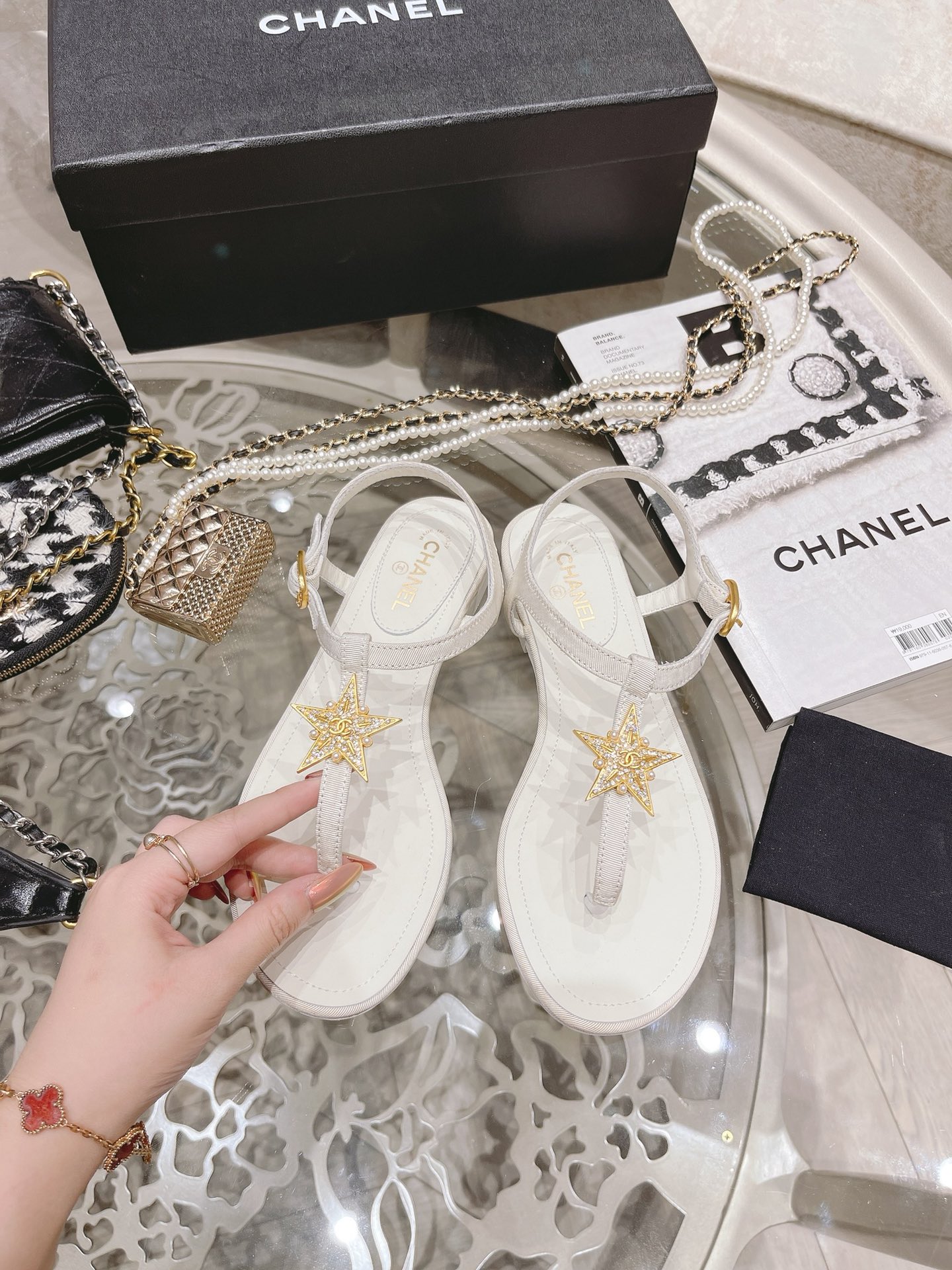 Women C*hanel Top Sandals