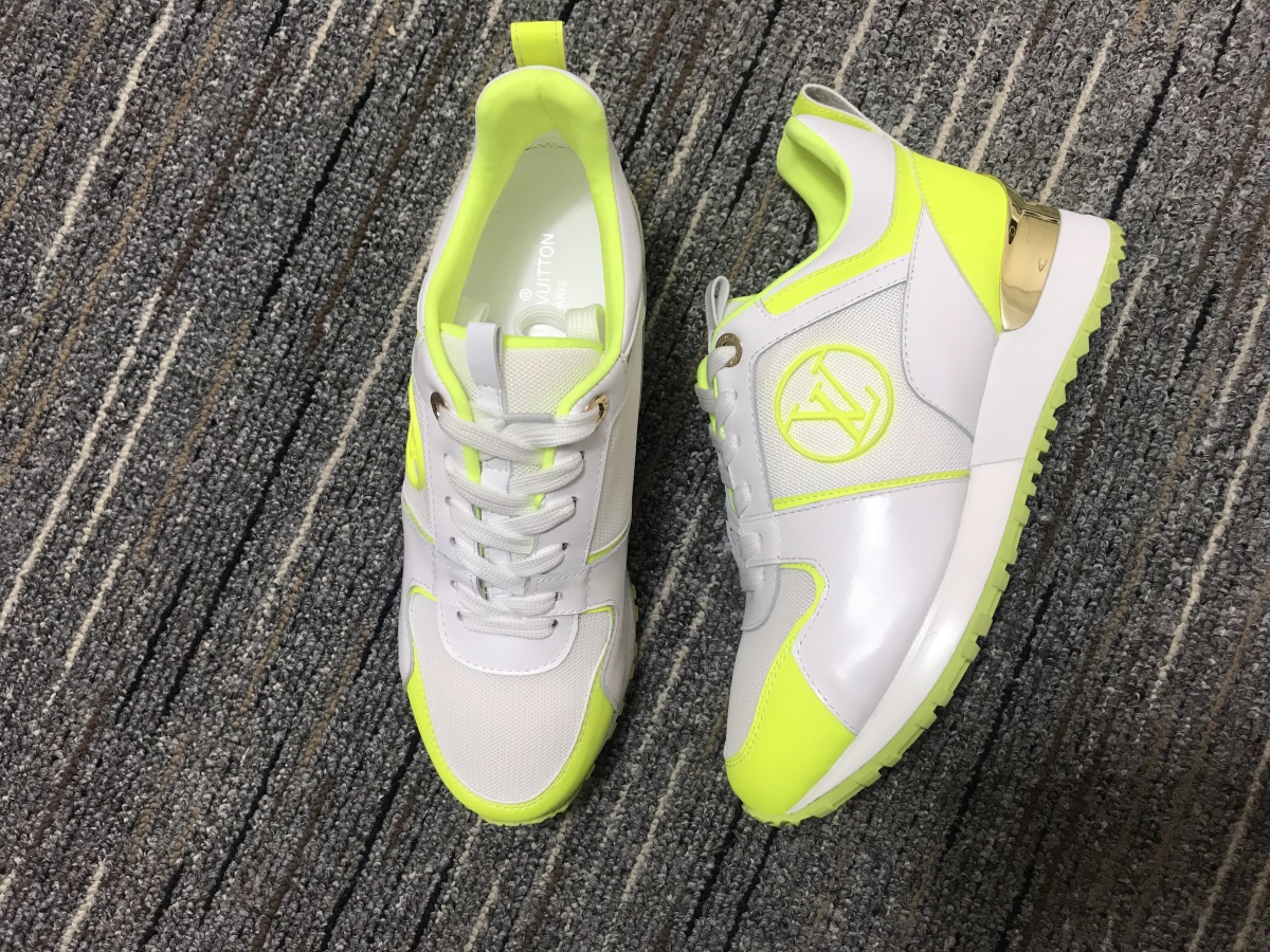 Women L*ouis V*uitton Run Away Top Sneaker