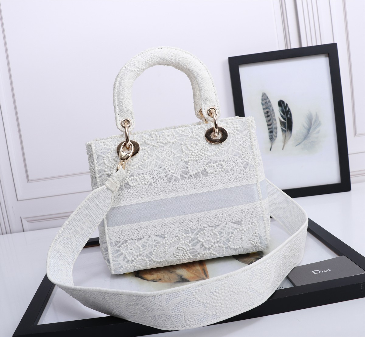 D*ior Top Bag 24CM