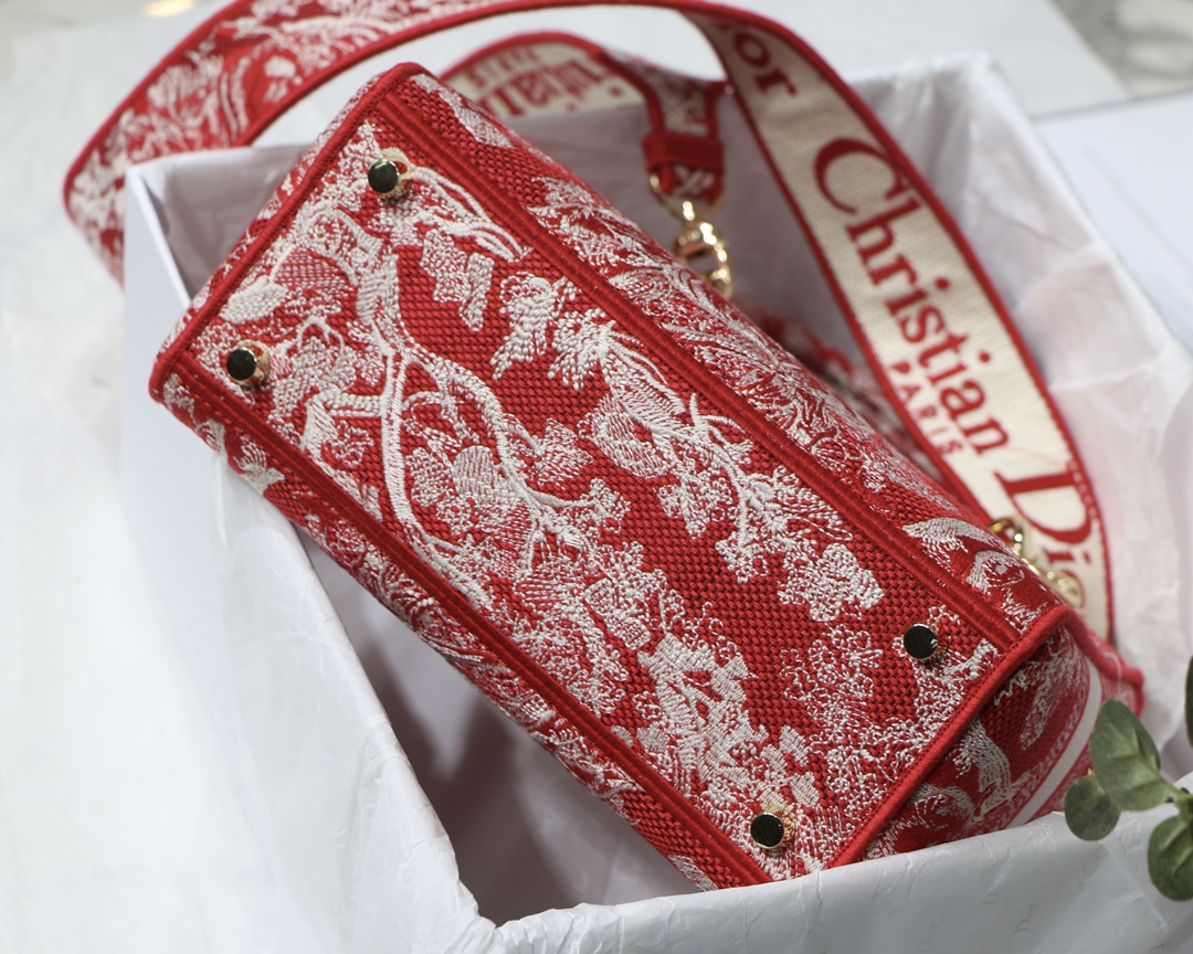 D*ior Top Bag 24*11*20cm