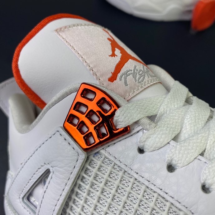 Air Jordan 4 Retro Metallic Orange CT8527-118