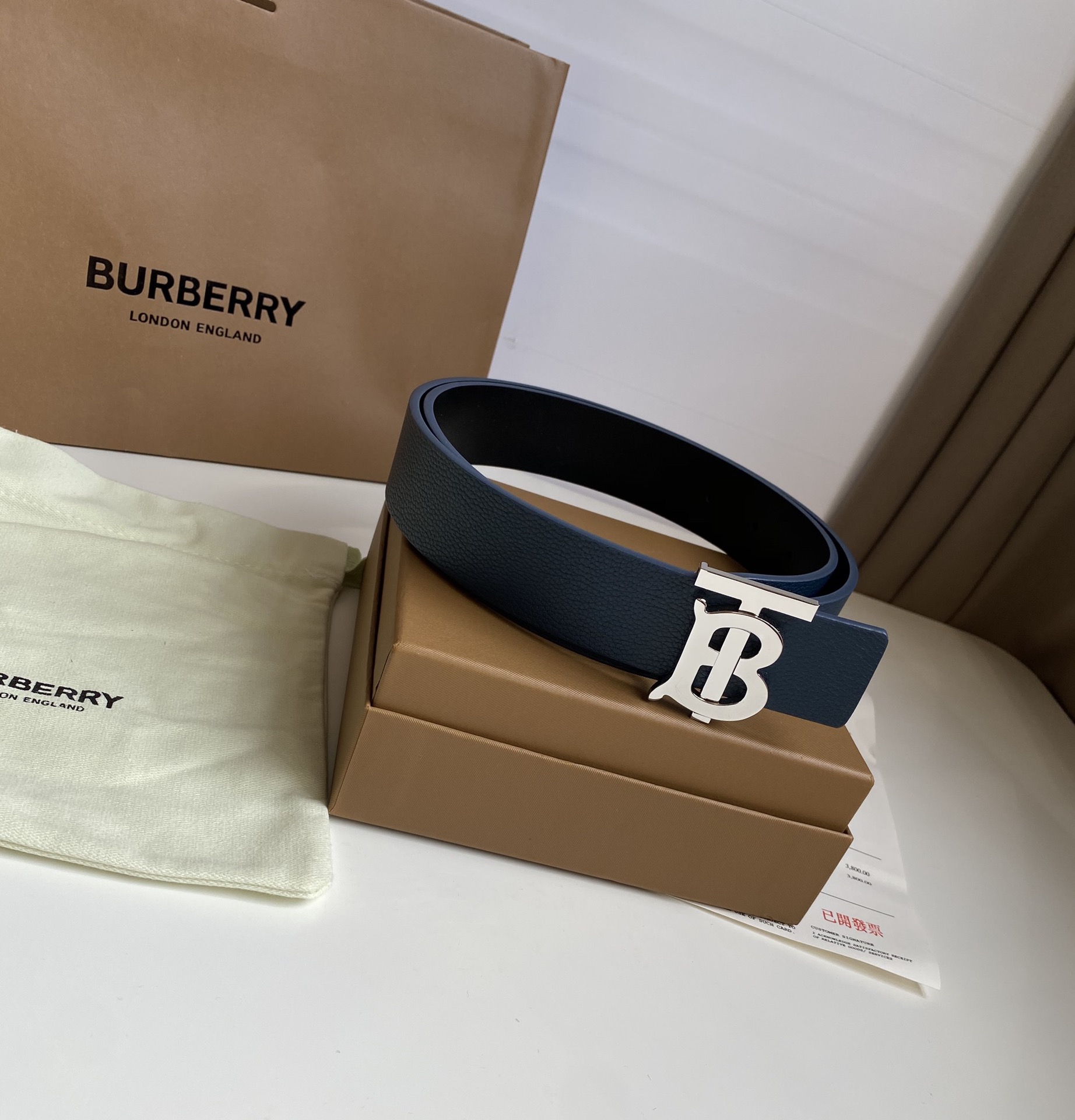 B*urberrry Belts Top Quality 35MM