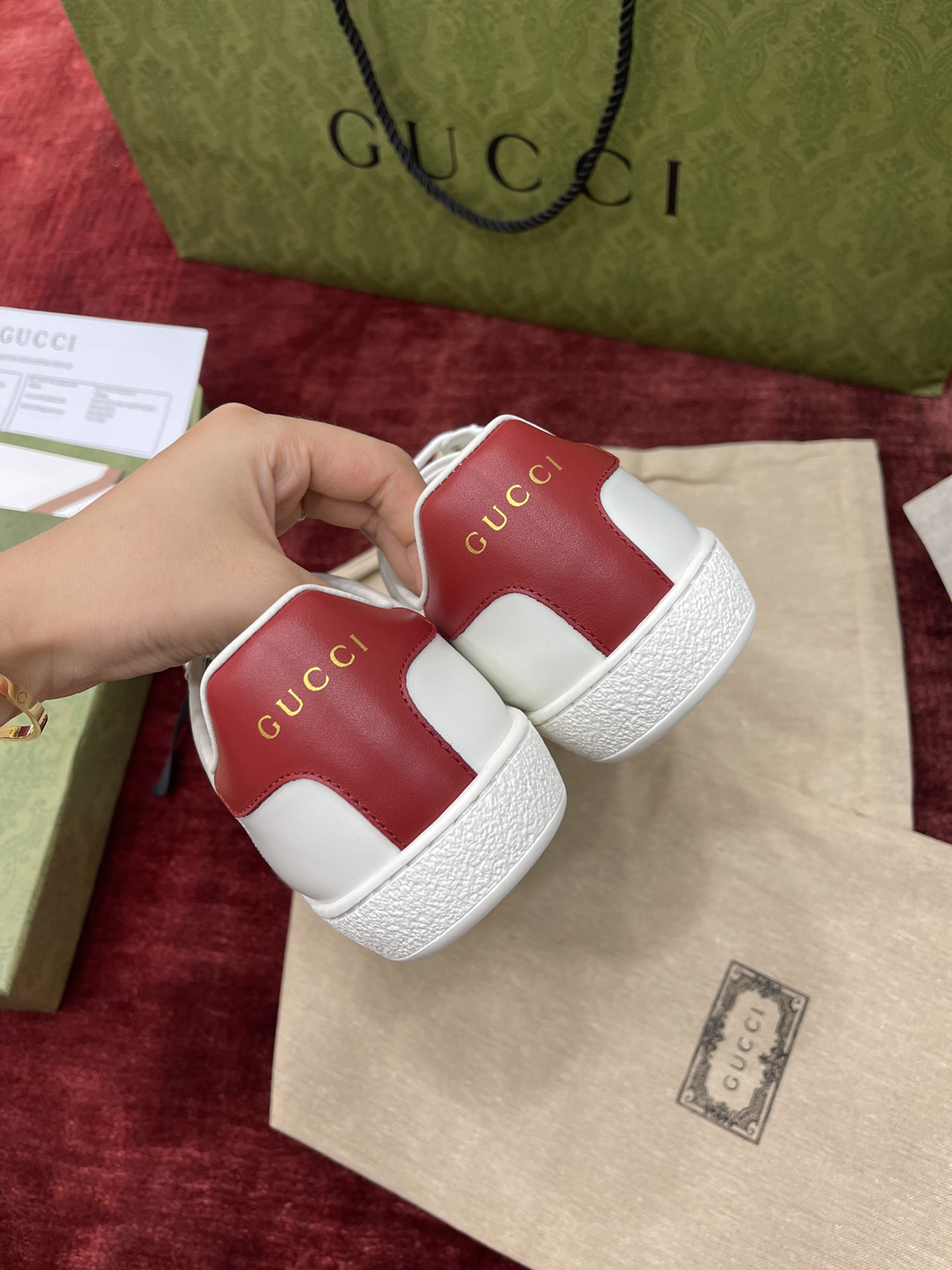 Men Women G*ucci Top Sneaker