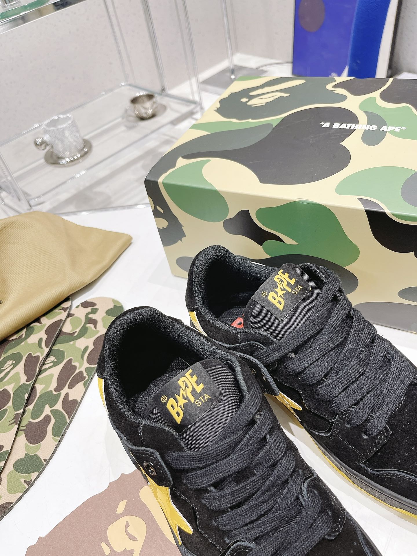 Men Women B*ape Top Sneaker