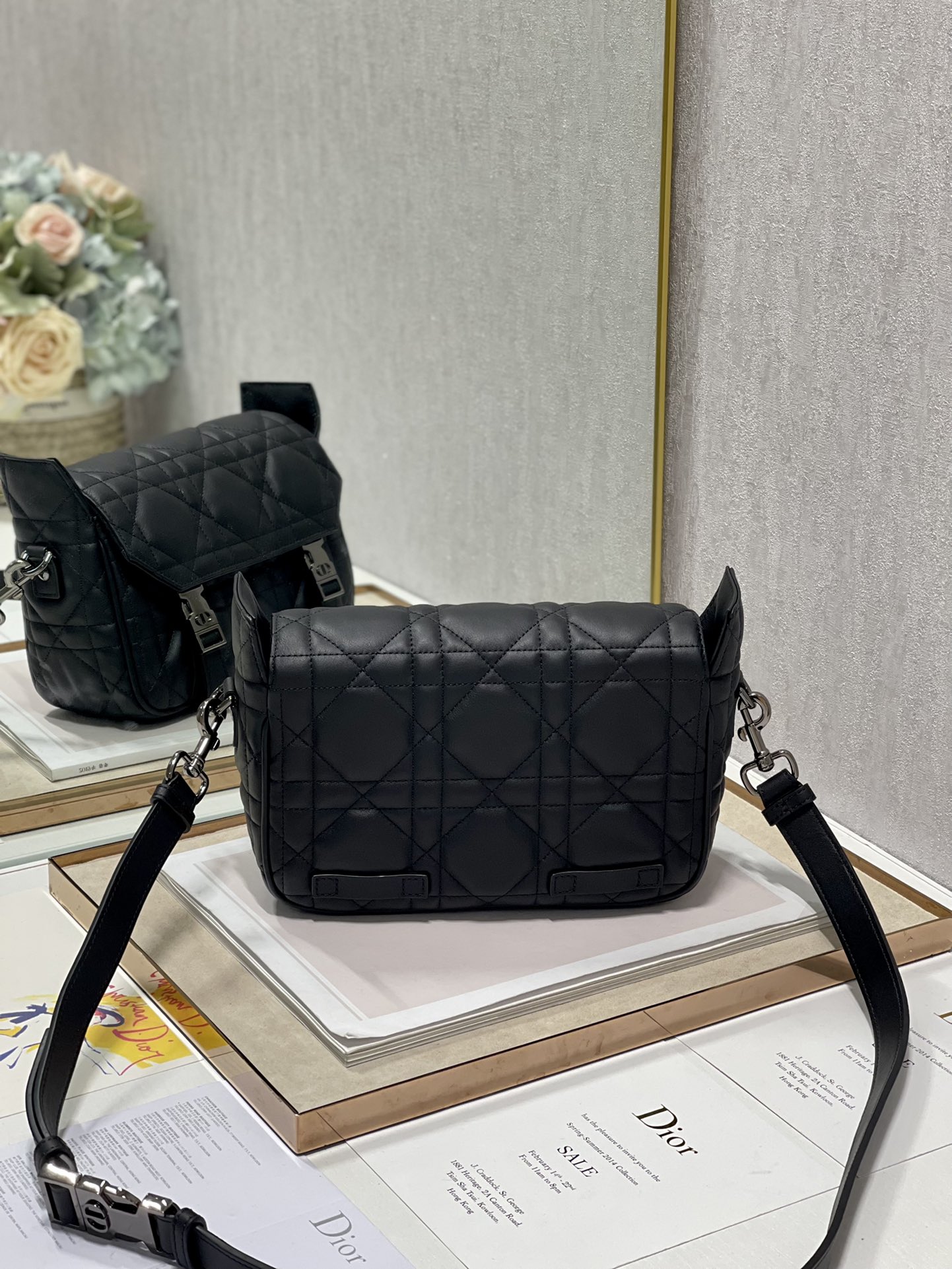 D*ior Bag Top Quality 24*9.5*19CM
