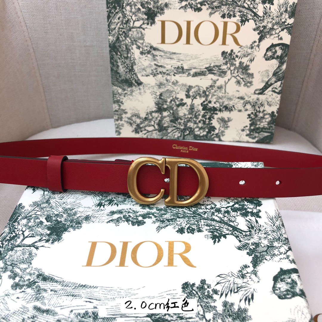 D*ior Belts Top Quality 20mm