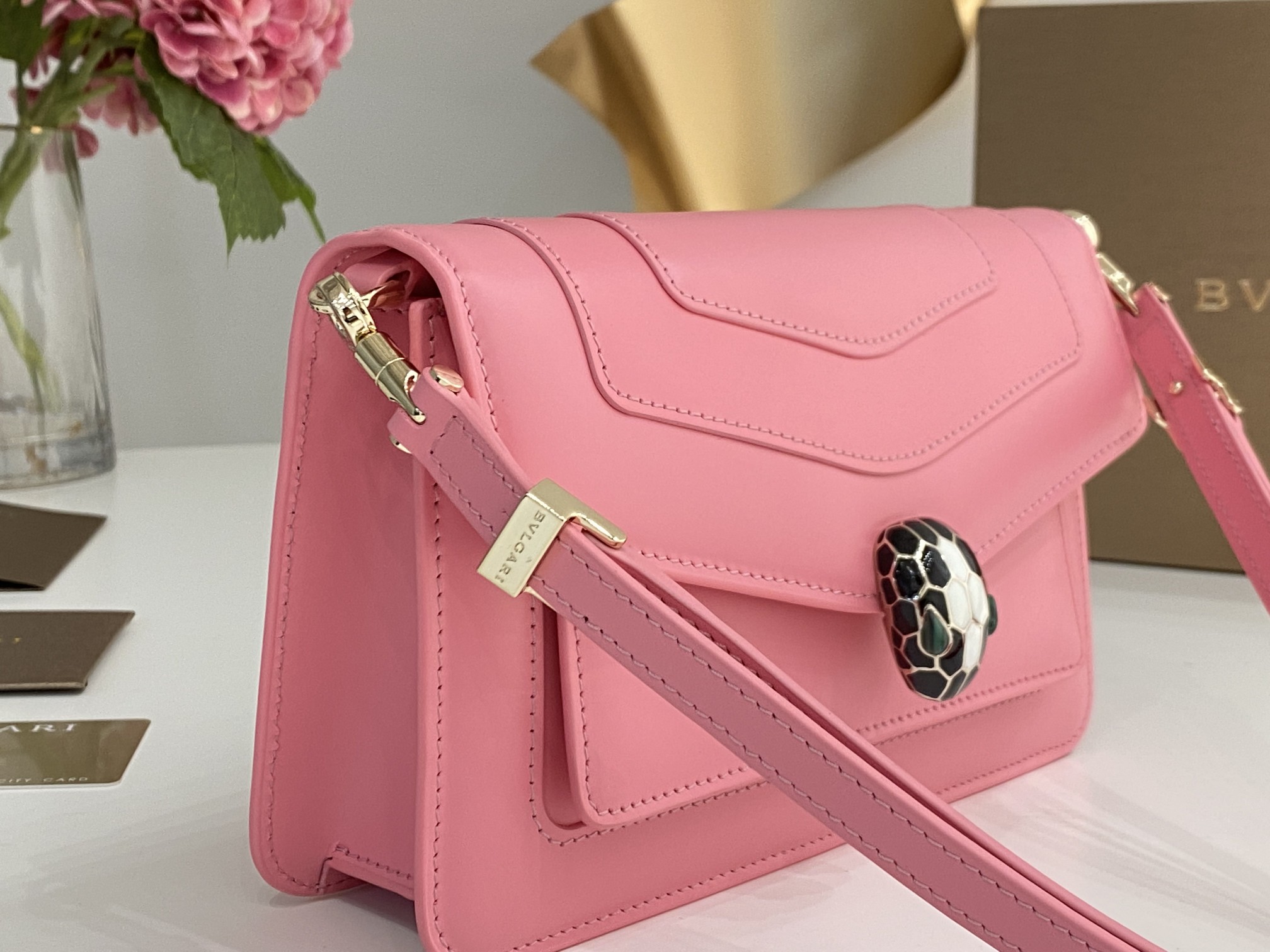 B*vlgari Bag Top Quality 22*15*4.5CM