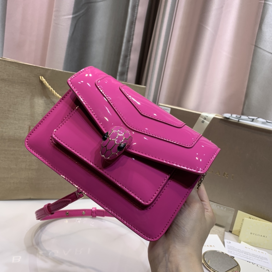 B*vlgari Top Bag 19*13*7cm