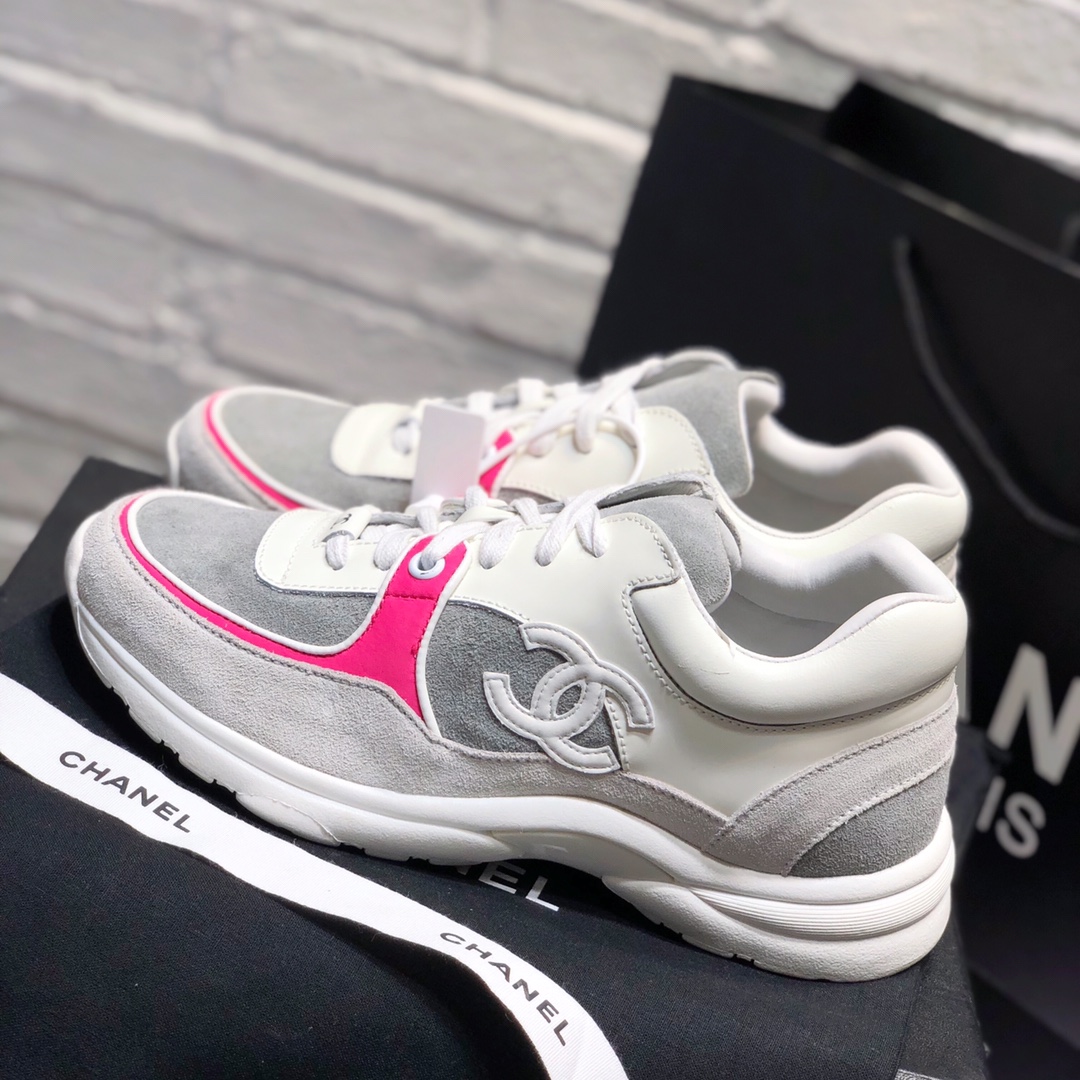 Men Women C*hanel Top Sneaker