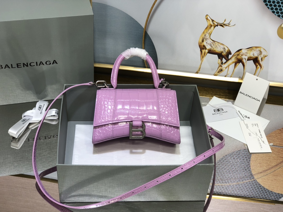 B*alenciaga Bag Top Quality 19x8x21cm