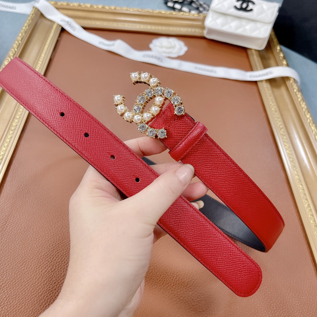 C*hanel Belts Top Quality 3.0cm