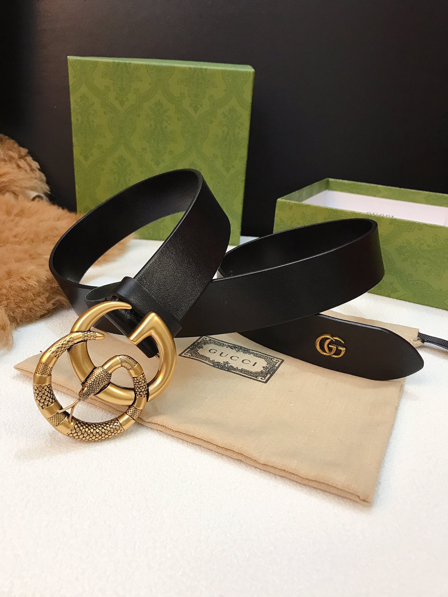 G*ucci Belts Top Quality 38MM