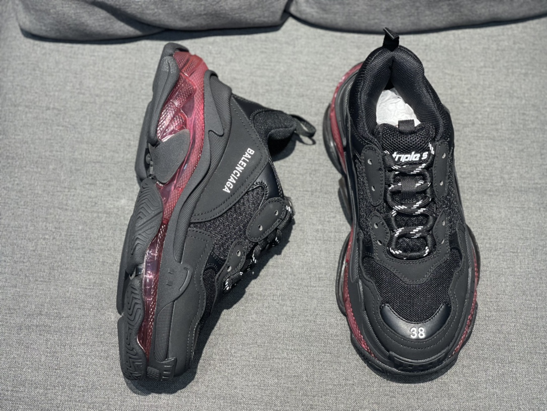 Men Women B*alenciaga Top Sneakers