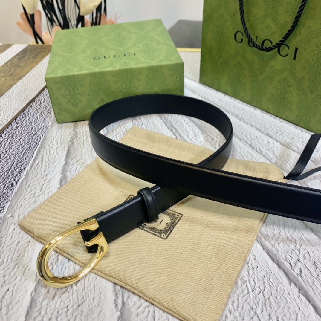 G*ucci Belts Top Version 3.0cm