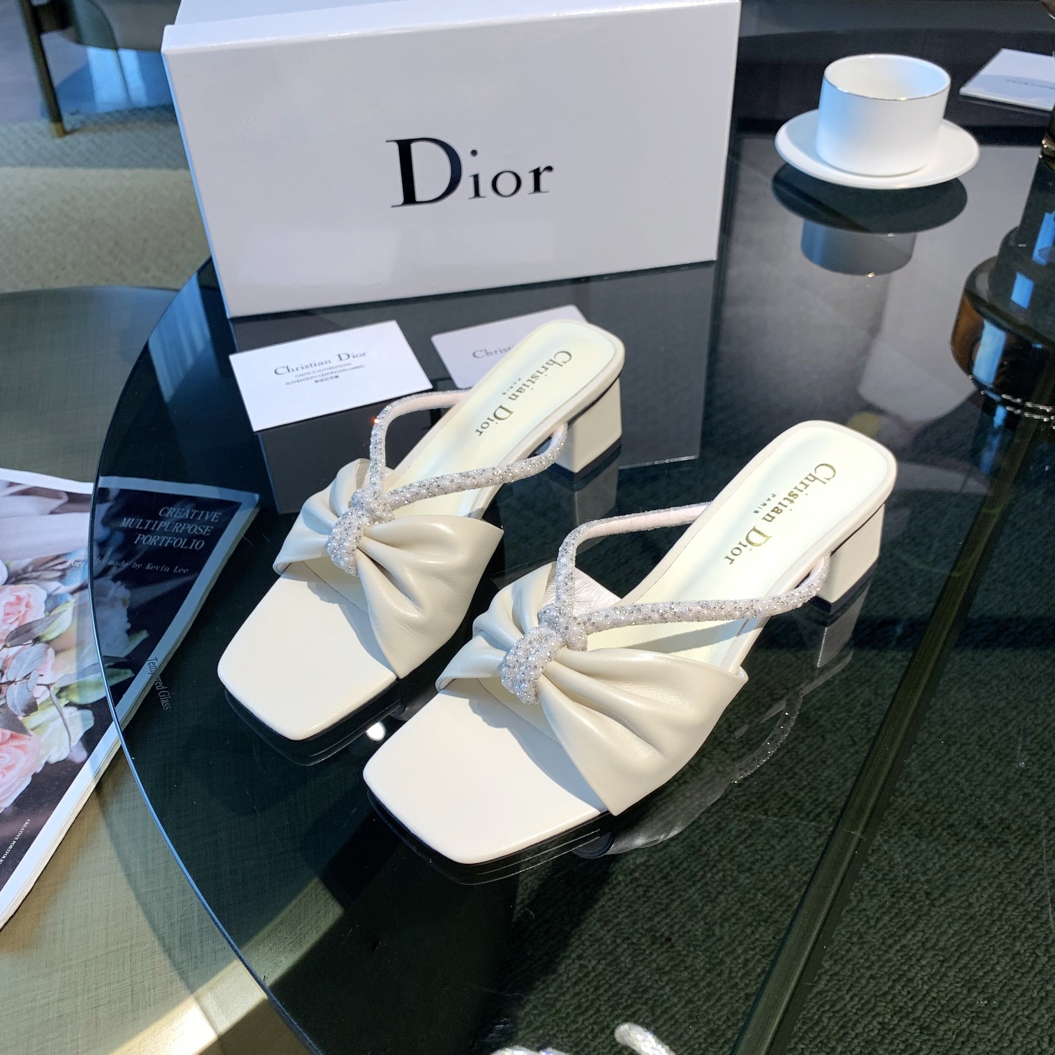 Women D*ior Top Sandals
