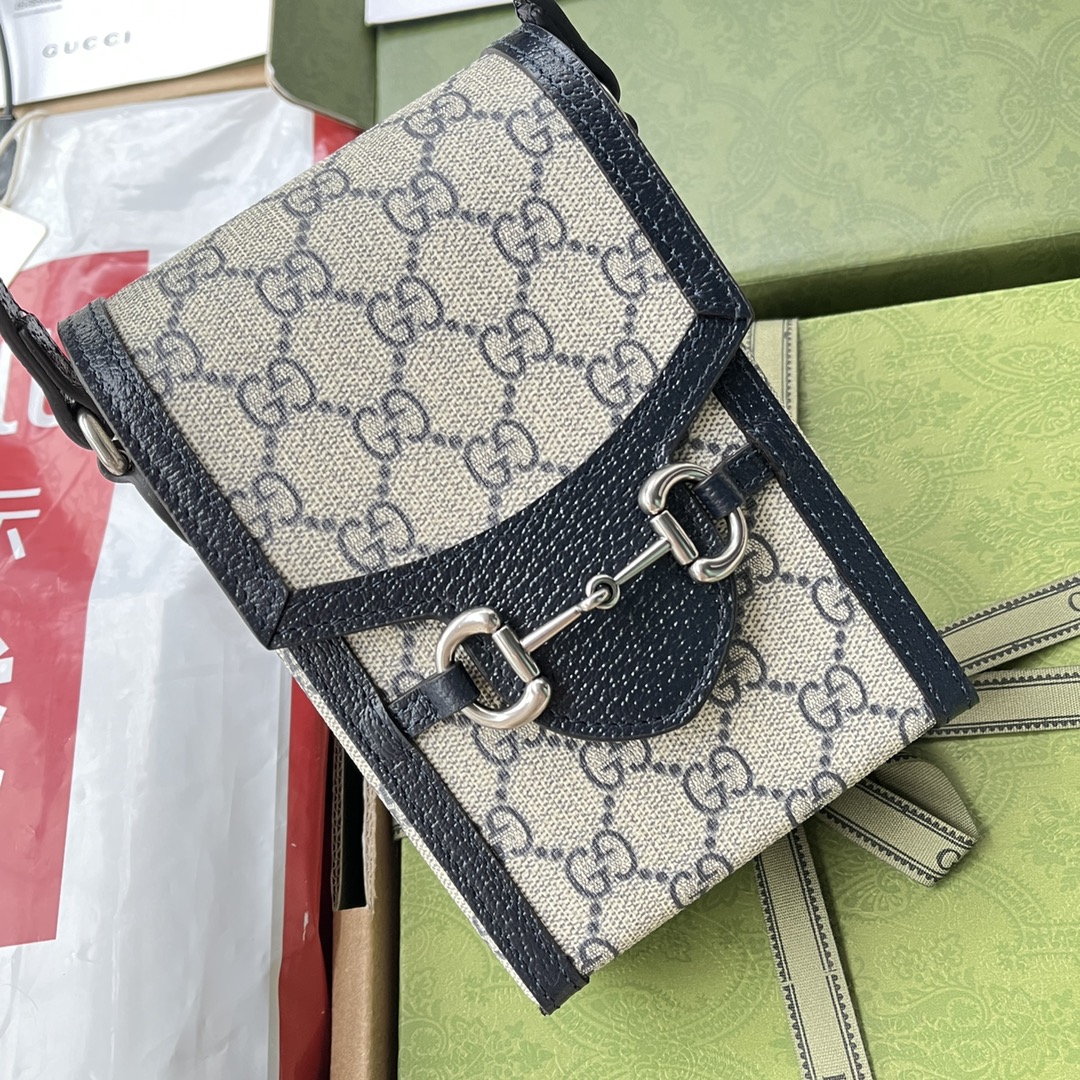 G*ucci Bag Top Quality 11.5*17*4CM