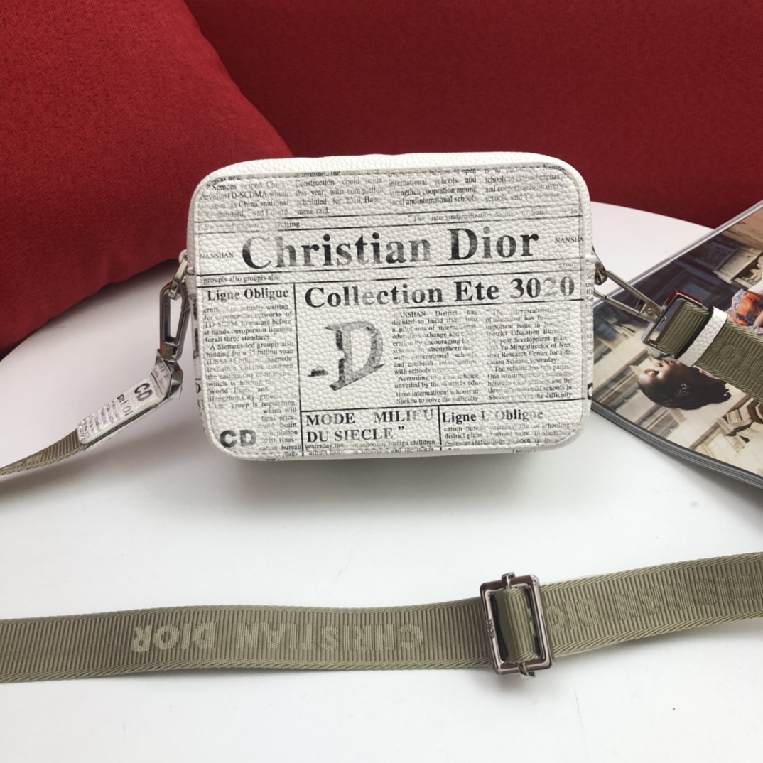 D*ior Top Bag 17*13*6.5cm