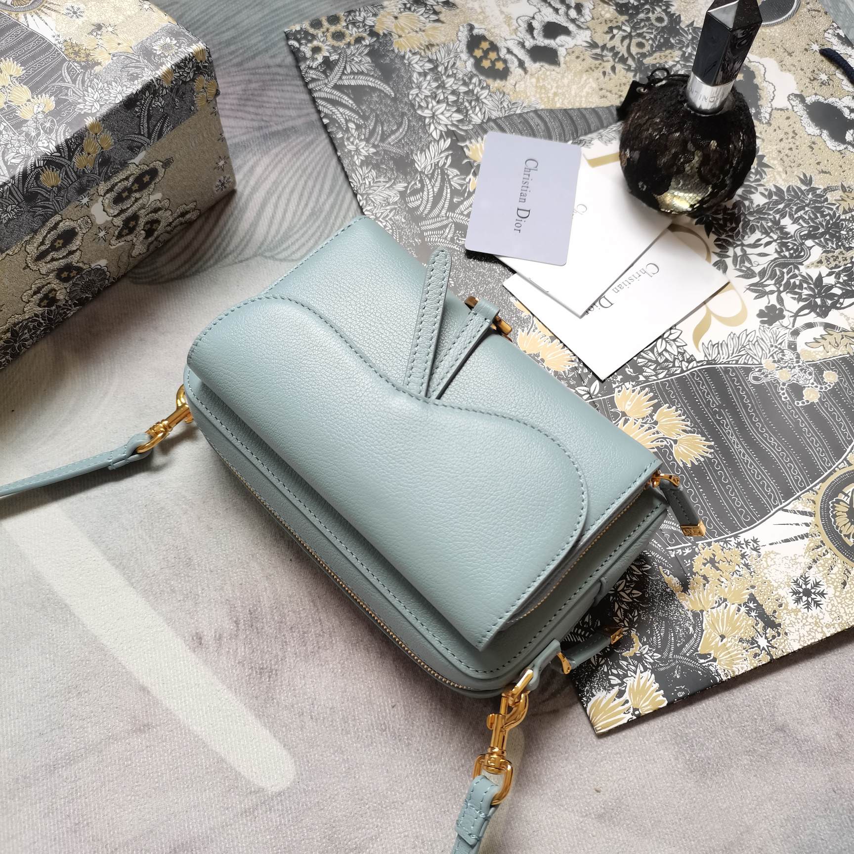 D*ior Bag Top Quality 19*10.5*5CM