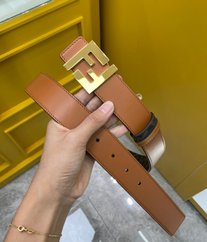 F*endi Belts Top Quality 35MM