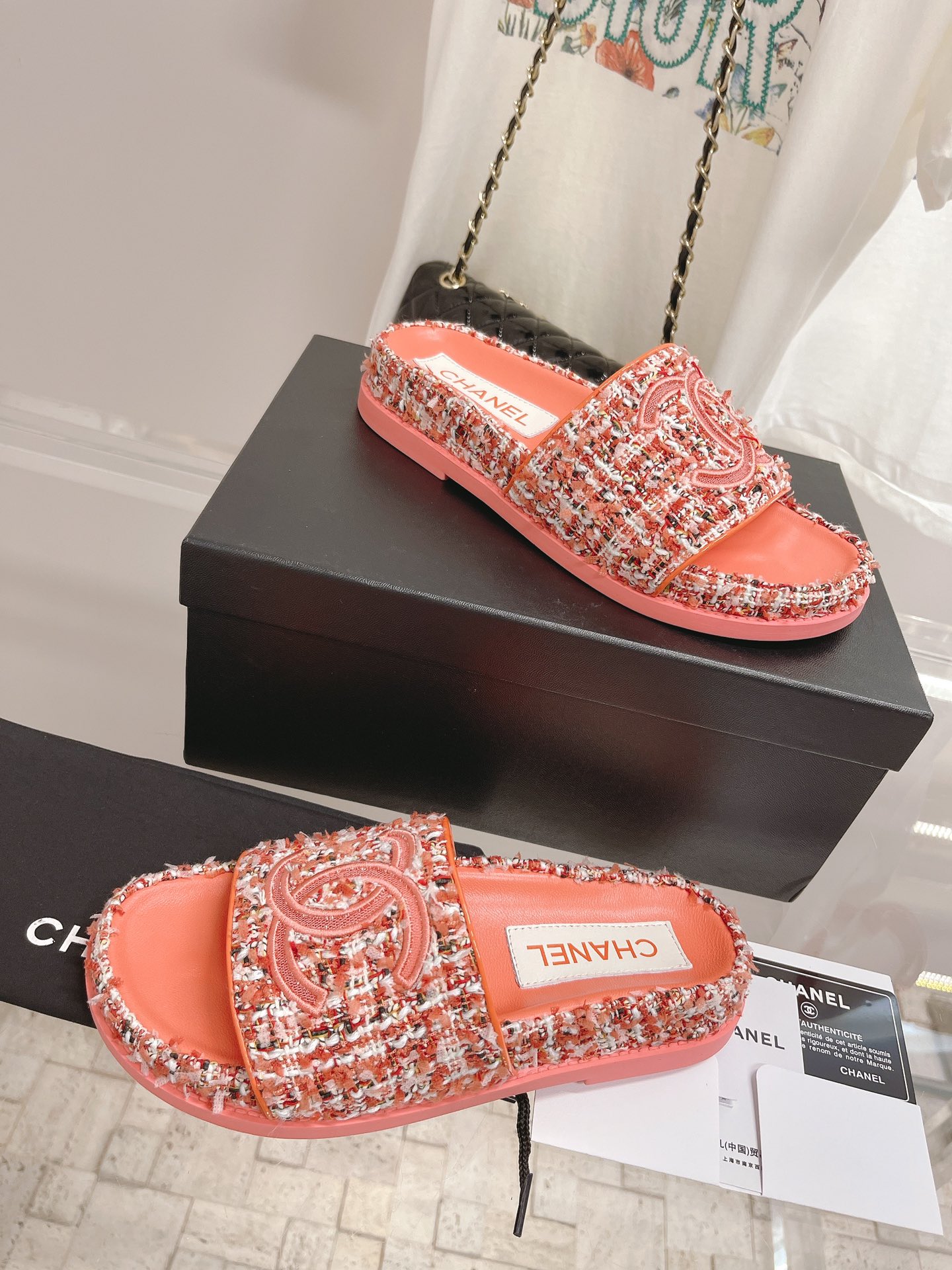Women C*hanel Top Sandals