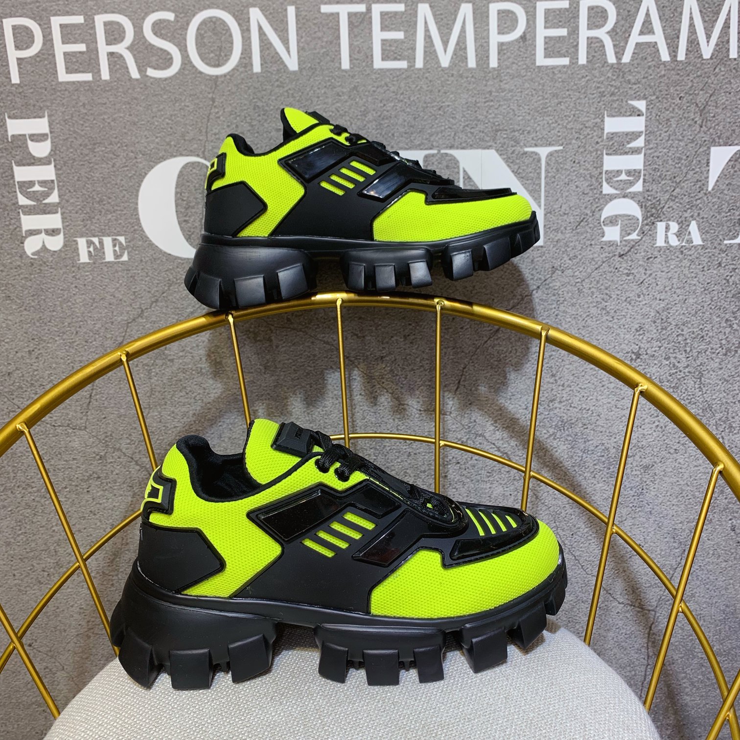 Men Women P*rada Top Sneaker