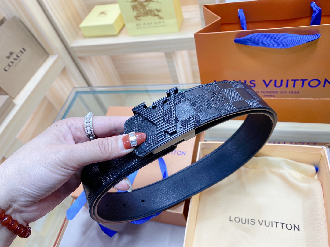 L*uis V*itton Belts Top Version 3.8cm