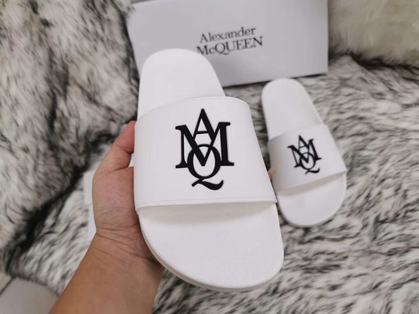 Women A*lexander M*cqueen Top Sandals