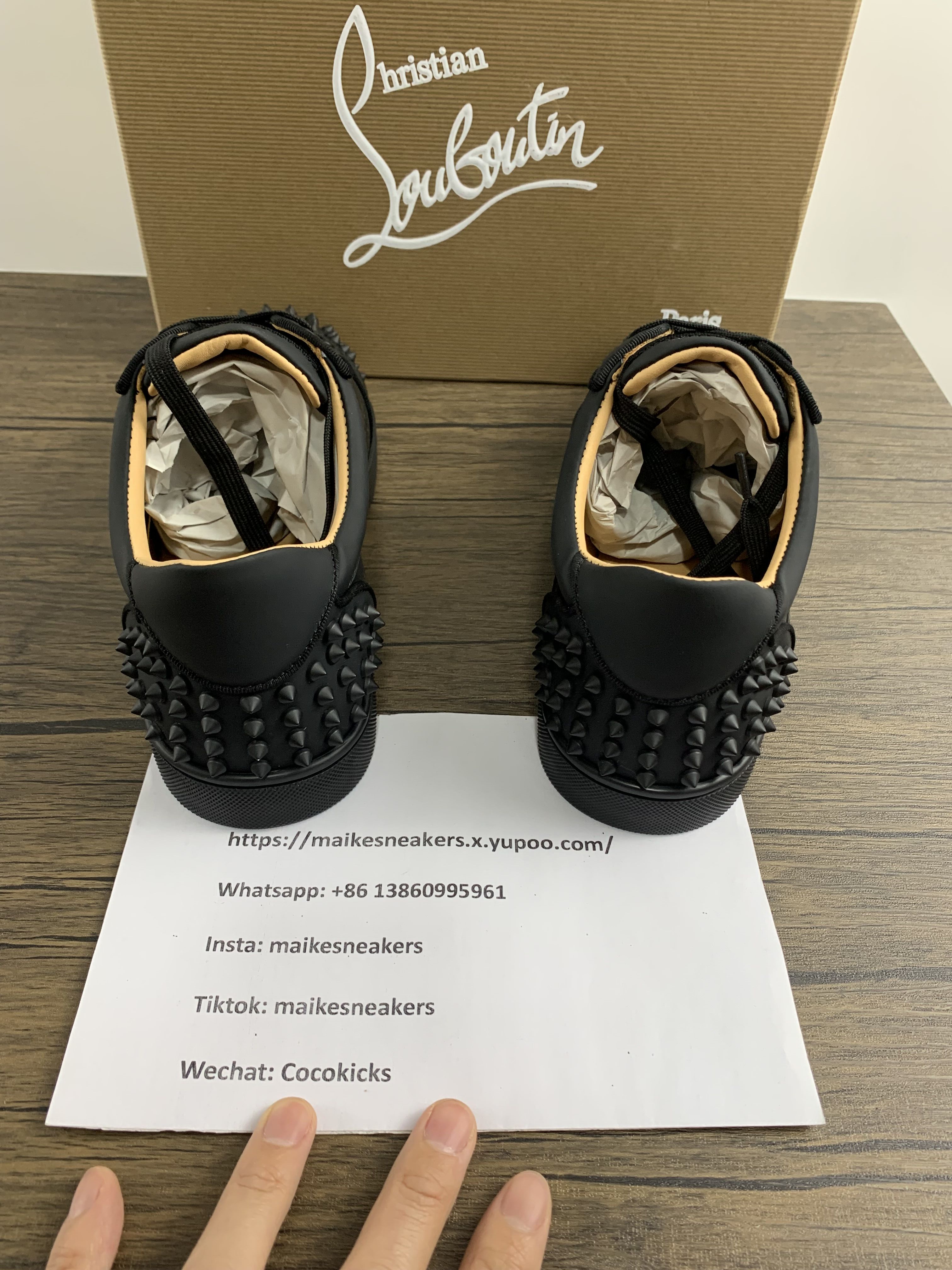 C*hristian ·Louboutin men women TOP sneakers