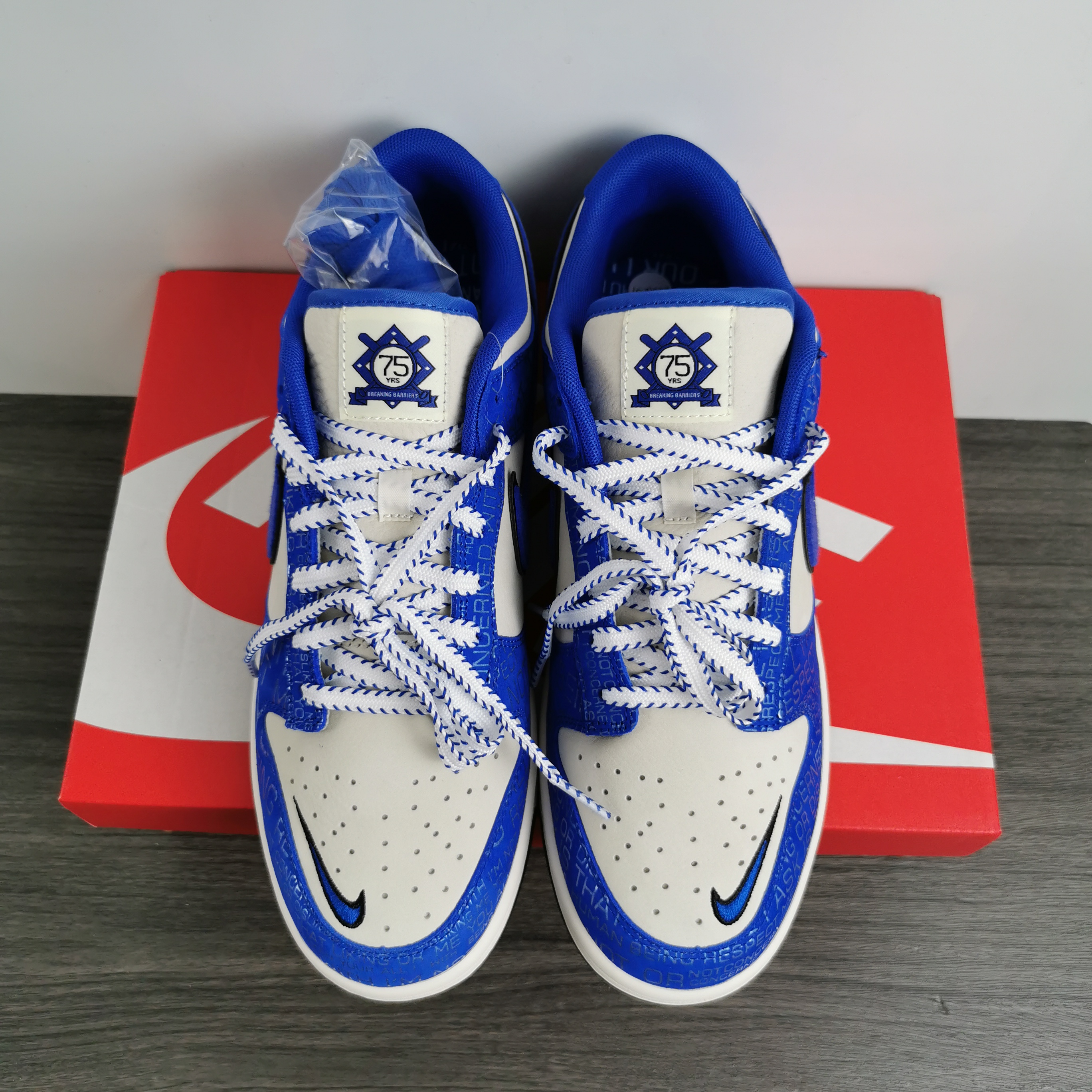 from Nike Dunk Low “Jackie Robinson” DV2122-400