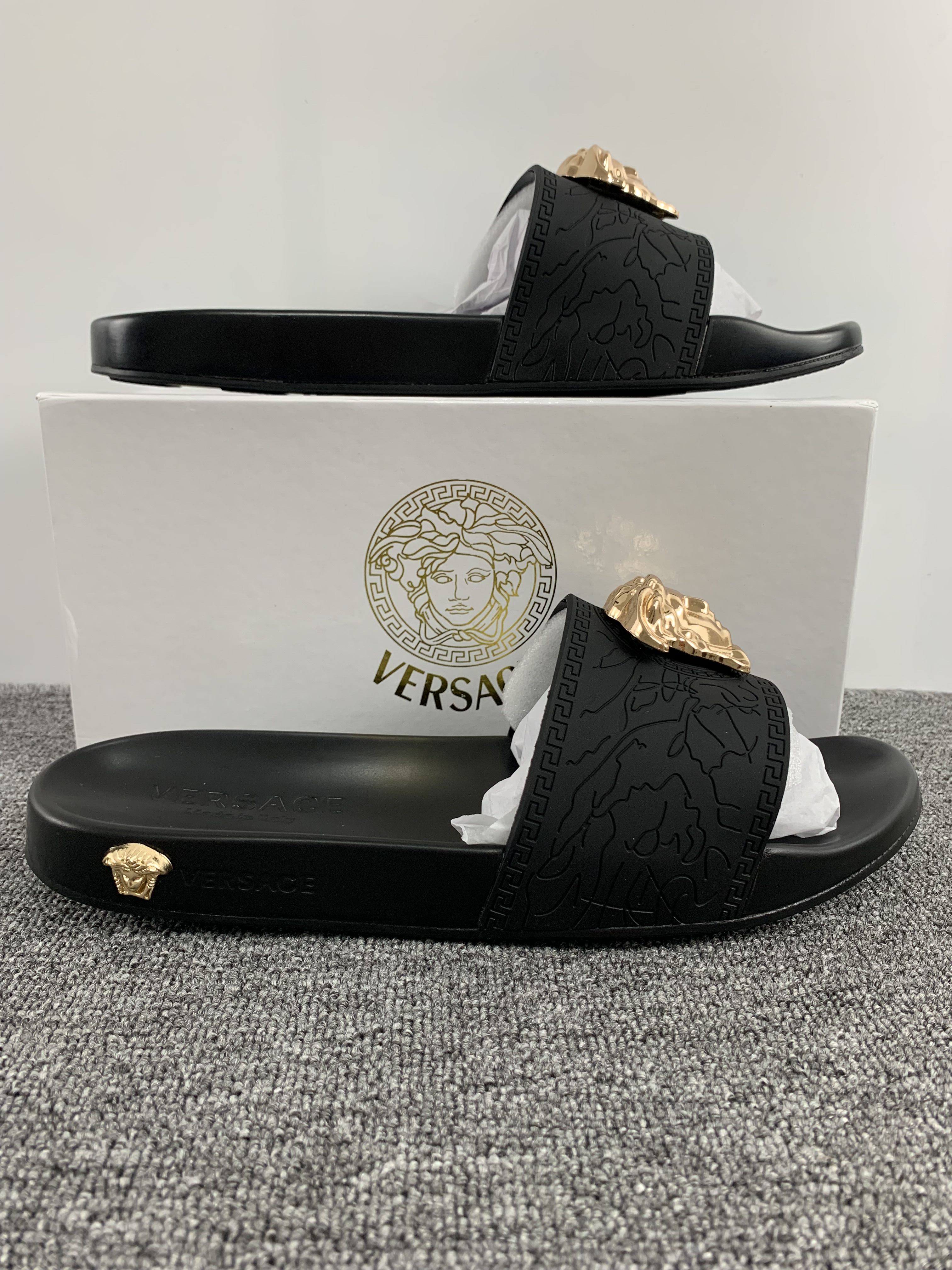 Men Women V*ersace Top Sandals