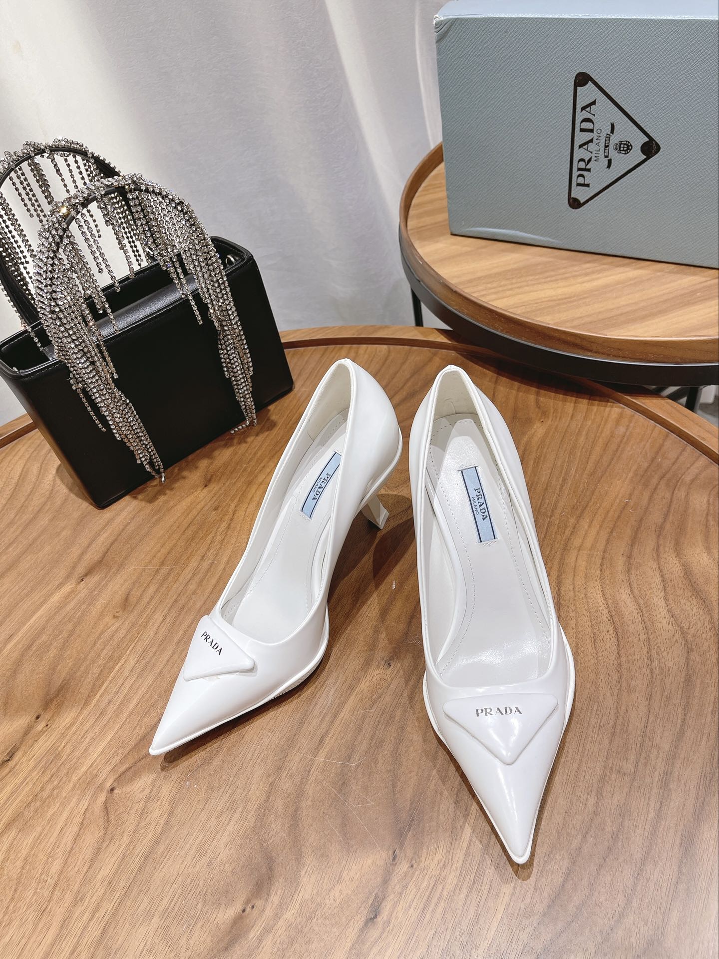 Women P*rada Top Quality Sandals