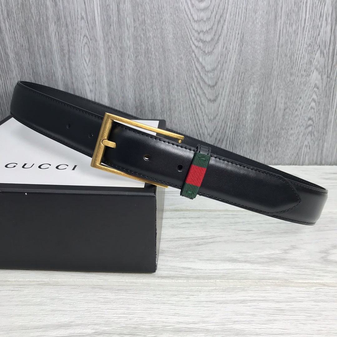 G*ucci Belts Top Quality 38MM