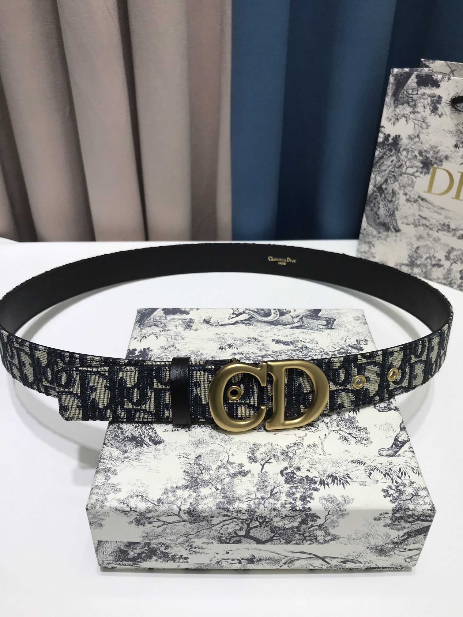 D*ior Belts Top Quality 35MM