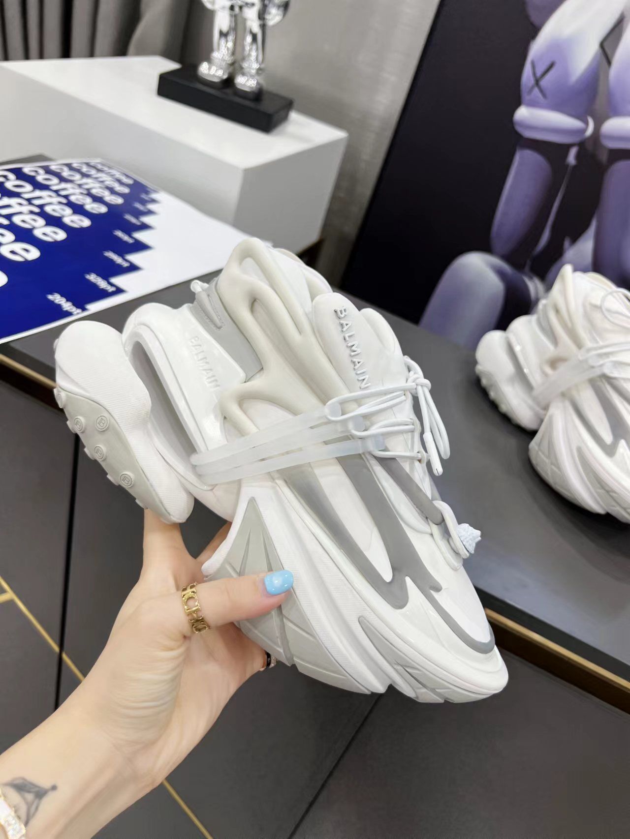 Men Women B*almain Top Quality Sneaker