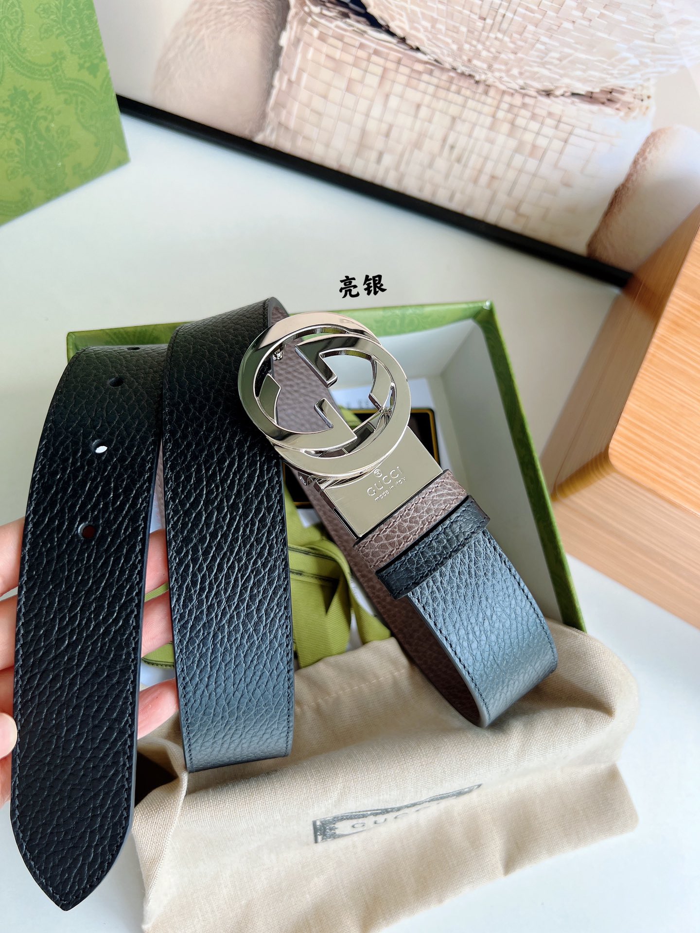 G*ucci Belts Top Quality 37MM