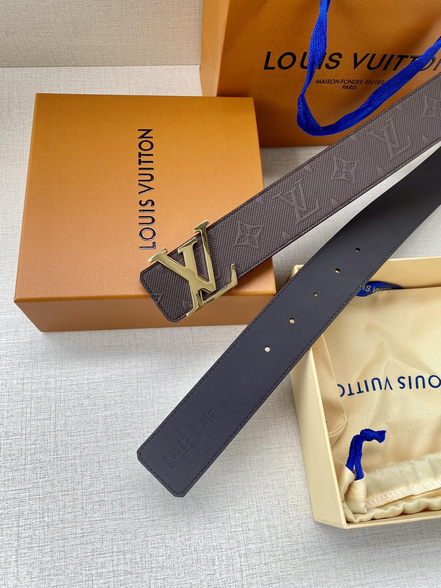 L*ouis V*uitton Belts Top Quality 40MM