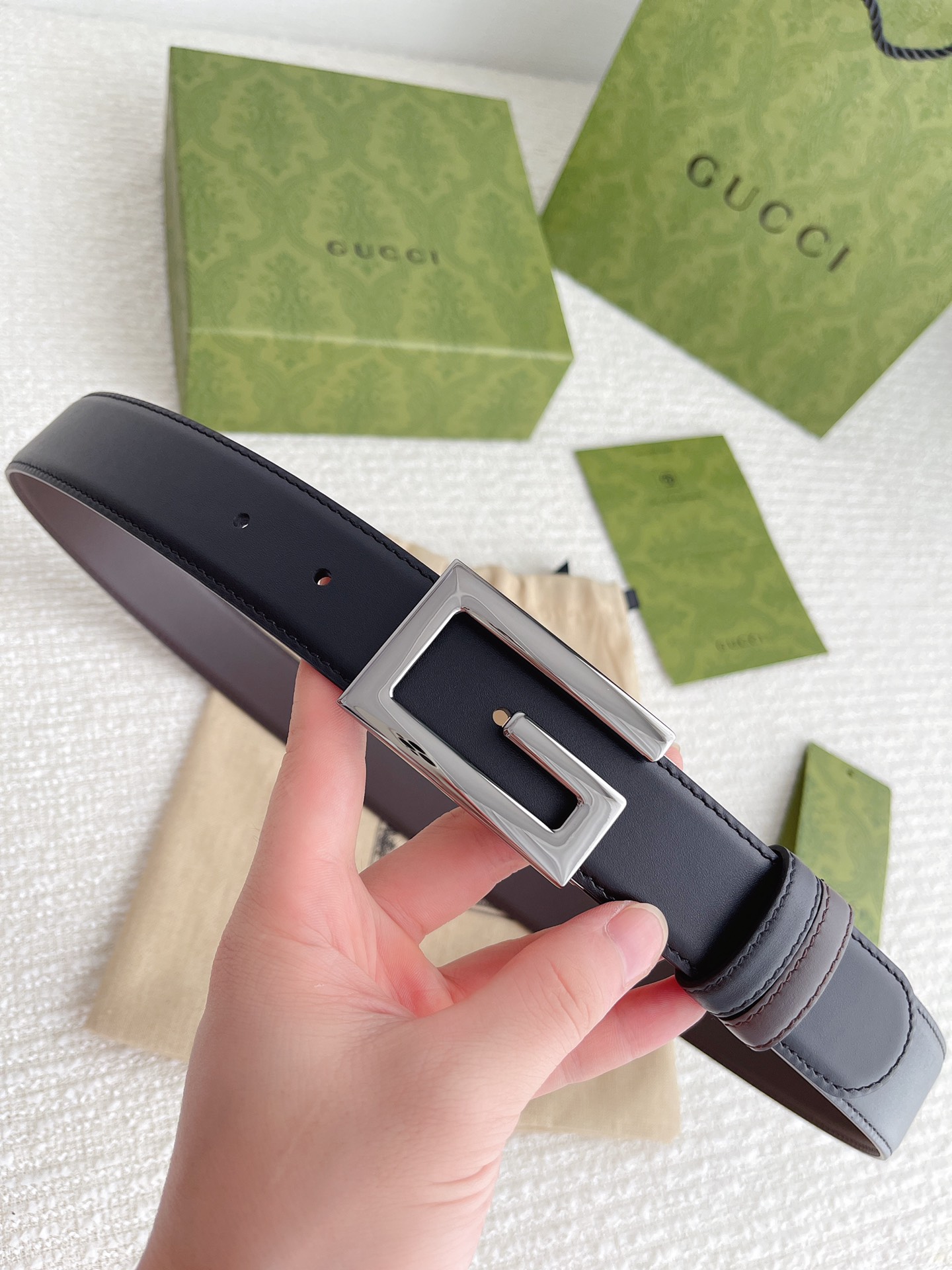 G*ucci Belts Top Quality 35MM