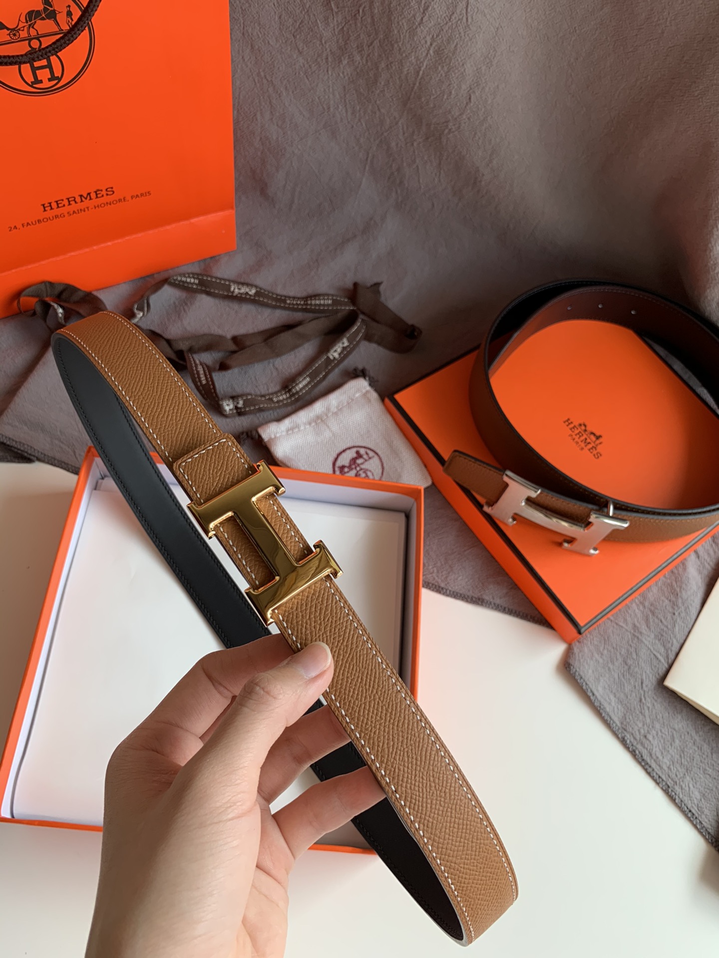 H*ermes Belts Top Quality 24MM