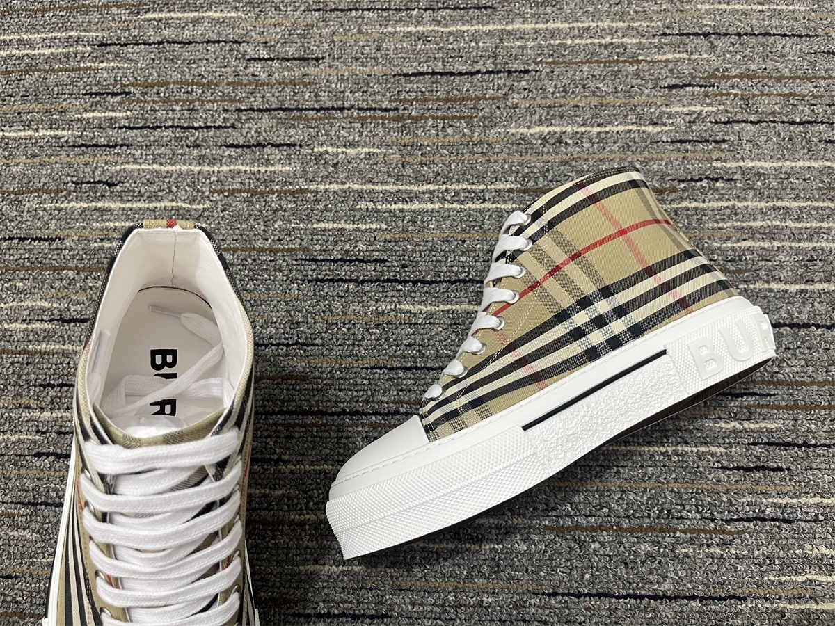Men Women B*urberry Top Sneakers